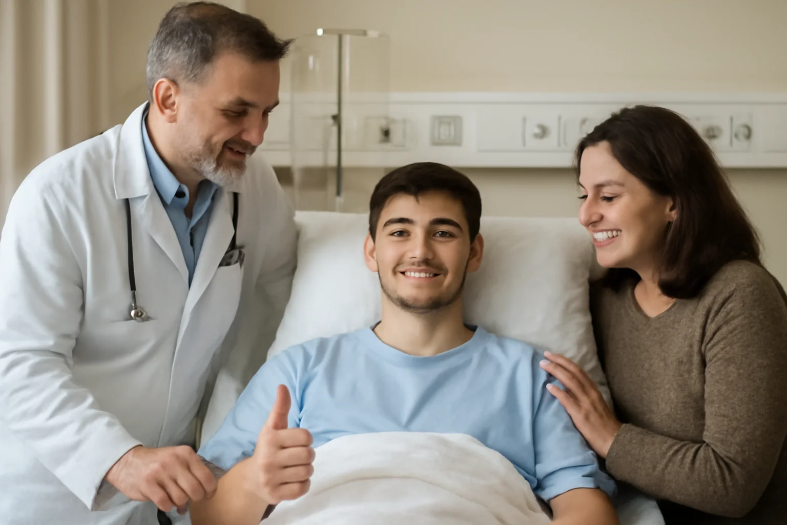 un tânăr de 19 ani primește o nouă șansă la viață