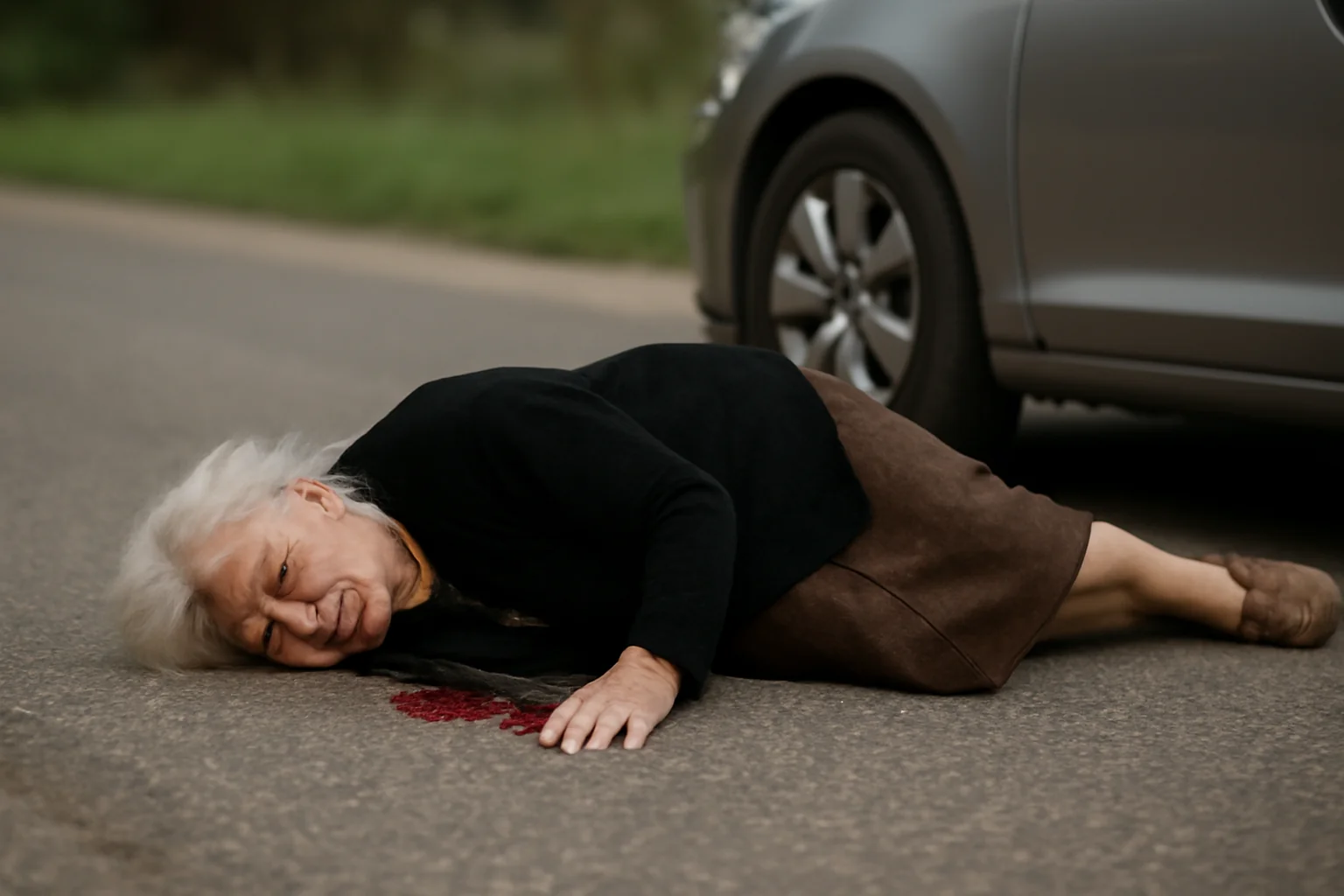 Vârstnică decedată în urma unui grav accident rutier, după ce a fost acroșată de un autoturism