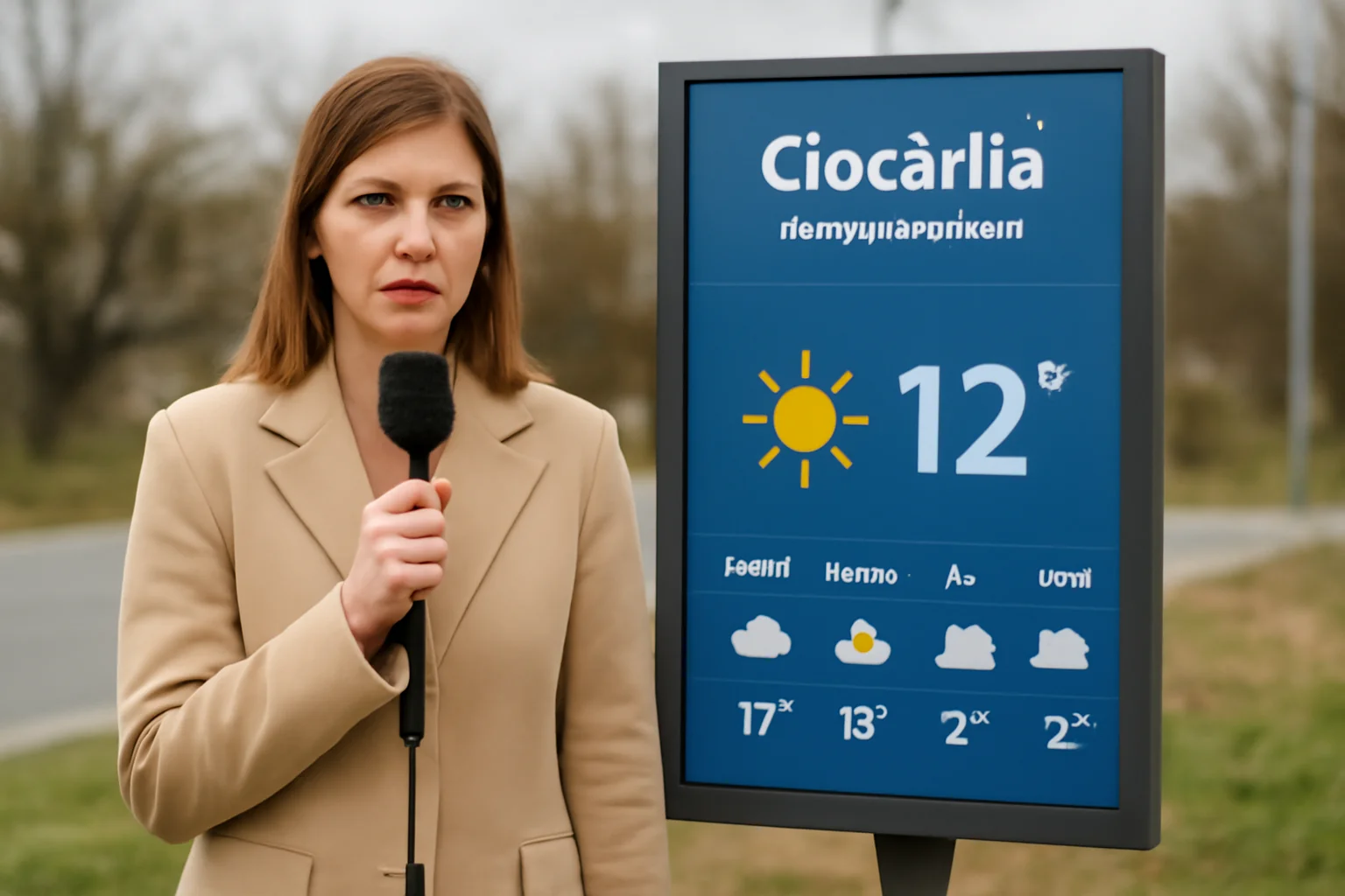 Vreme închisă și ploi moderate la Ciocârlia, județul Constanța, pe 15 februarie