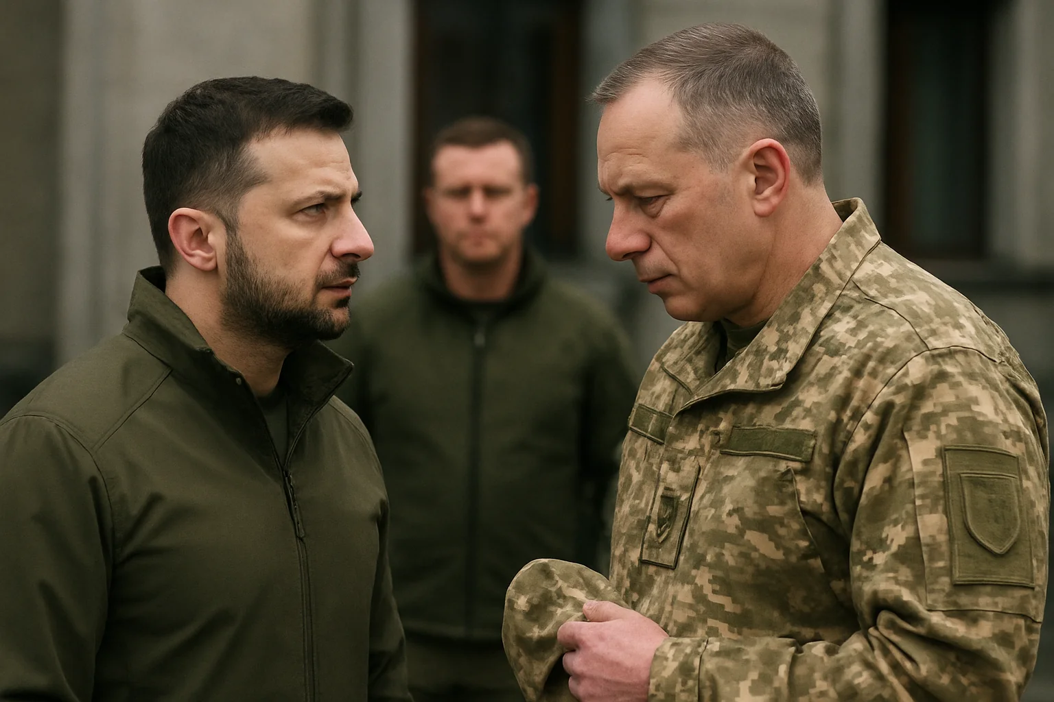 Zelenski remaniază conducerea armatei ucrainene